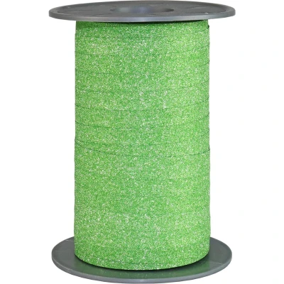 Afbeelding van Krullint Glitter Licht Groen 10mm