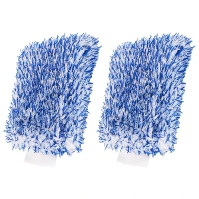 Afbeelding van FIBOUND 2 stuks microvezel autowashandje, auto reinigingshandje, washandje, washandje voor het wassen van de