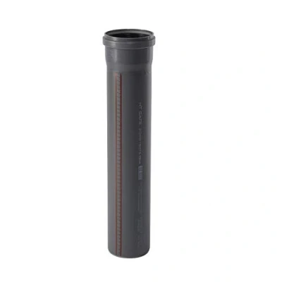 Afbeelding van Ostendorf HTsafe HT buis met mof dn 110 mm 1000 mm, grijs, x