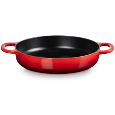 Afbeelding van Le Creuset Hapjespan Gietijzer Met 2 Handvaten Rood 28 cm