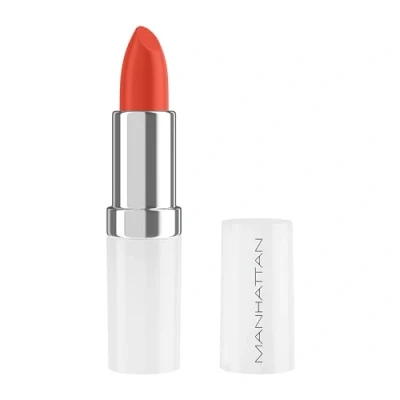 Afbeelding van Manhattan Lasting Perfection Satin Lipstick 470 Oh. So. Orange!, lippenstift voor intensieve, langdurige kleur en hydraterende verzorging