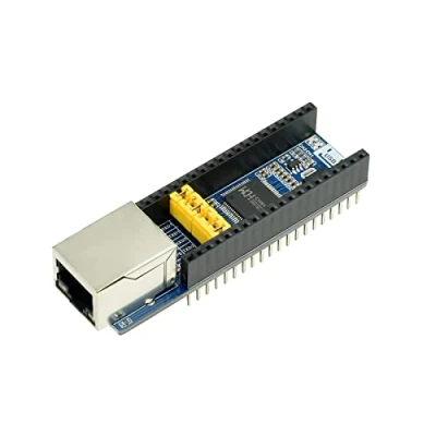 Afbeelding van Ethernet To UART Converter for Raspberry Pi Pico,Supports 2 CH Data Transparent Transmission, 10/100M Ethernet,Full duplex or Half Communication