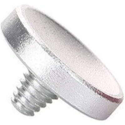 Afbeelding van Caruba Soft Release Buttons Zilver