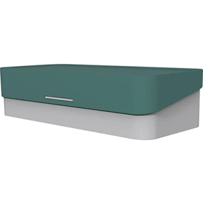 Afbeelding van tafelorganizer &quot;the companion&quot;, bureau butler in groen/grijs