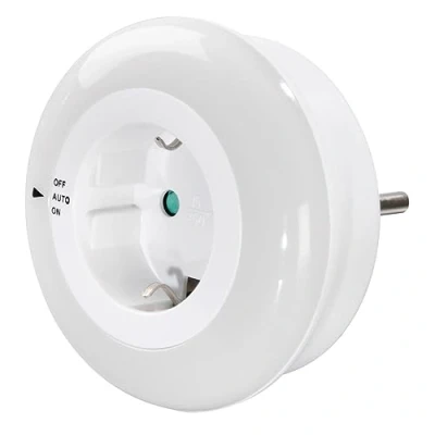 Afbeelding van Hama Led Nachtlampje Circle M. Geïntegr. Stopcont. Lichtsensor Aanraakbev.