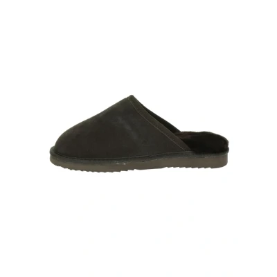 Afbeelding van Pantoffel Warmbat Classic Unisex Suede Choco Schoenmaat 44