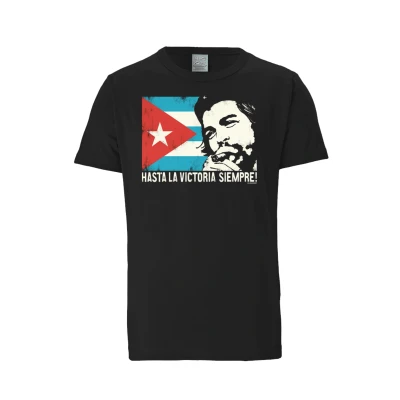Afbeelding van Logoshirt T Shirt Che Guevara Cuban Flag