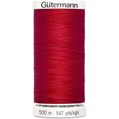 Afbeelding van Gütermann Naaigaren Rood Nr 156 500 meter