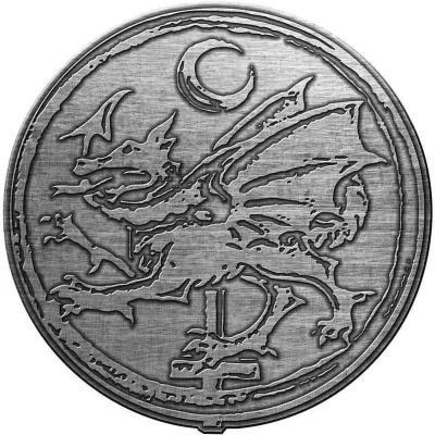 Afbeelding van Cradle Of Filth Order The Dragon Pin Zilverkleurig