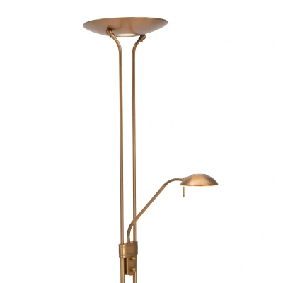 Afbeelding van Mexlite Vloerlamp Biron H 180 cm DIM brons