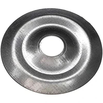 Afbeelding van Ram Rozet, plat, 25 mm, zilverkleurig, 100 stuks