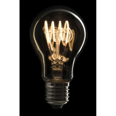 Afbeelding van Showgear LED Filament Bulb E27 4W, Dimmable, Gold glass cover