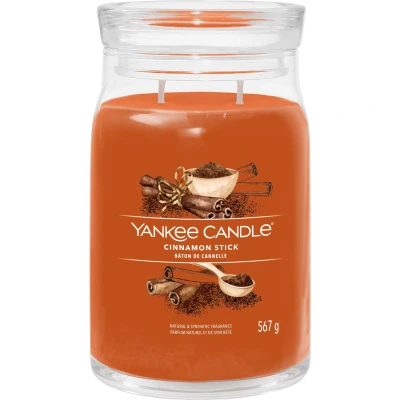 Afbeelding van Yankee Candle Geurkaars Large met 2 lonten Cinnamon Stick 16 cm / ø 9
