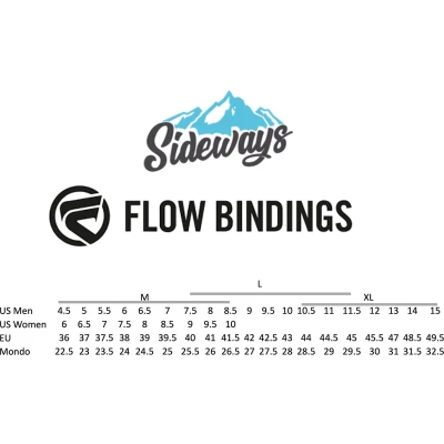 Afbeelding van Flow Dames Snowboardbinding Omni 2022/23 Black L