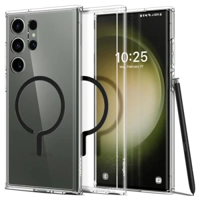 Afbeelding van Spigen Ultra Hybrid Case Samsung Galaxy S23 OneTap Ring (Matte Black) ACS05621
