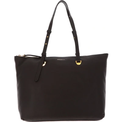 Afbeelding van COCCINELLE Leren Schoudertas Shopper Lea Shoulder Bag Bark Donkerbruin
