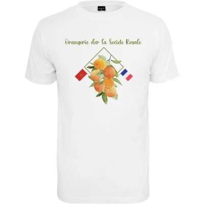 Afbeelding van Mister Tee Orangerie Tshirt print, Heren, Maat: 3XL, White
