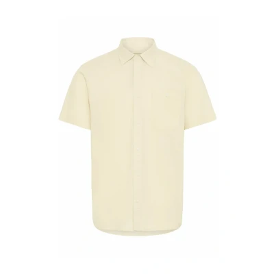 Afbeelding van Blend Bhbay Linen MIX Overhemd, Heren, Maat: 3XL, Bleached sand