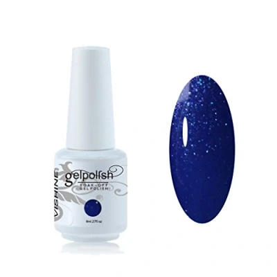 Afbeelding van Vishine Nagellak, 8 ml, semi permanent, gel, UV, LED, Soak Off, manicure, #1349