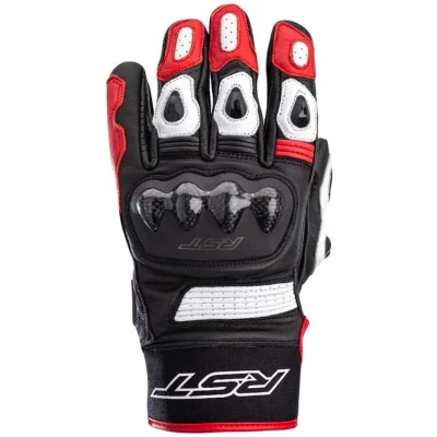 Afbeelding van RST Freestyle II Handschoenen van de motorfiets, zwart wit rood, afmeting L voor man