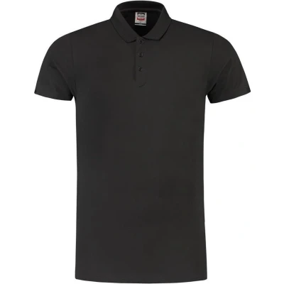 Afbeelding van Tricorp Poloshirt Casual 201001 180gr Slim Fit Cooldry Donkergrijs Maat XS