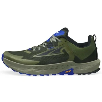 Afbeelding van Altra TIMP 5 Trail hardloopschoenen, Heren, Maat: 44.5, Dusty olive Textiel/ synthetisch