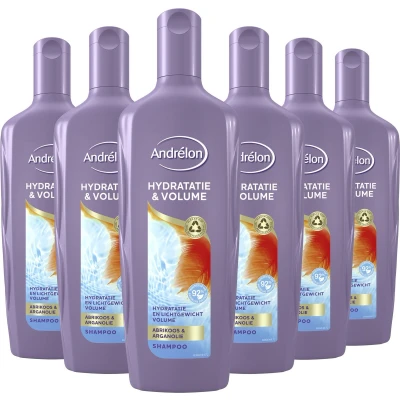 Afbeelding van 6x Andrelon Shampoo Special Hydratatie &amp; Volume 300 ml