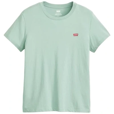 Afbeelding van Levi&#039;s Perfect TEE Tshirt print, Dames, Maat: XS, Blue surf
