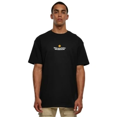 Afbeelding van Upscale by Mister Tee KPOP Heavy Tshirt print, Heren, Maat: Medium, Black