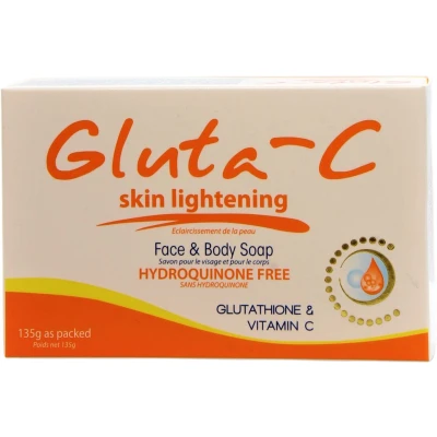 Afbeelding van Gluta C skin lightening Face &amp; Body Soap 135 gram