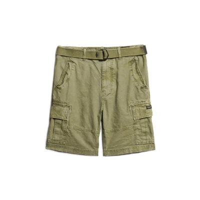 Afbeelding van Superdry Mannen Heavy Cargoshort Khaki Grootte: 28