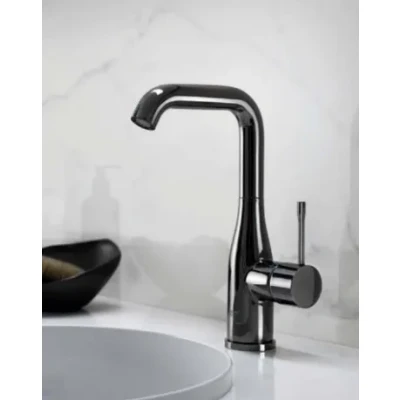 Afbeelding van GROHE Essence wastafelkraan L size met hoge draaibare uitloop en waste