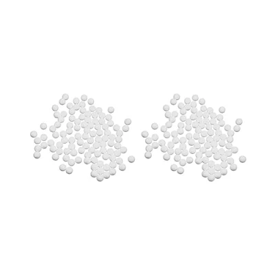 Afbeelding van 2 Set 100 Stuks Witte Modellering Craft Polystyreen Schuim Ballen 10mm