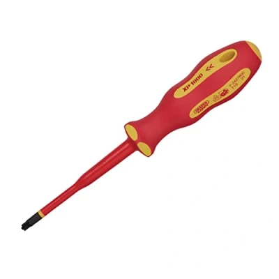 Afbeelding van Draper 02256 XP1000 VDE Slimline PZ/SL Type Schroevendraaier, No.2 x 100mm, Rood en Geel
