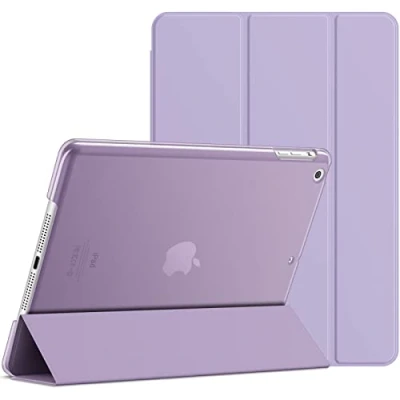 Afbeelding van JETech Hoes voor iPad Air 1e Generatie (NIET 2), Smart Cover Automatisch Wekken/Slapen (Lichtpaars)
