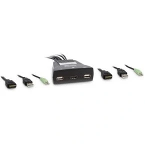 Afbeelding van Inter Tech 88887340 KVM switch Zwart