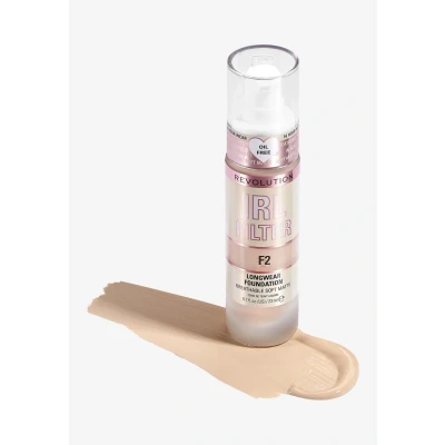 Afbeelding van Makeup Revolution IRL Filter Longwear Foundation Foundation, Dames, Maat: 23 ml, F20