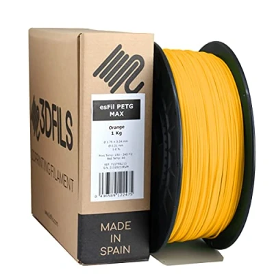 Afbeelding van 3DFILS PETG Filament Oranje voor 3D print (1,75 mm/1 kg, oranje)