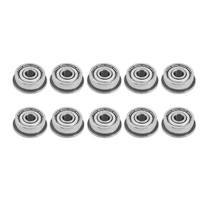 Afbeelding van 10 stks cuscinetti een sfera della corsa scanalatura profonda doppia schermatura universele F624ZZ 4 * 13 5mm per piccoli hobby 4mm albero/Rod progetti