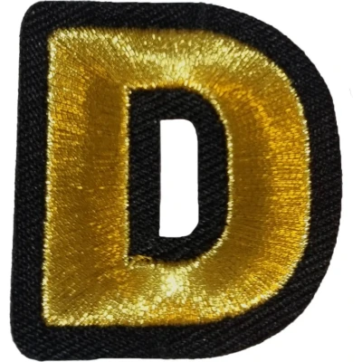 Afbeelding van Fjesta© Oeteldonk embleem Gouden letter D
