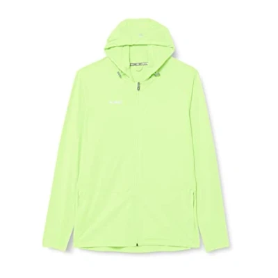 Afbeelding van Jas met kap Run 2.0 Fluogroen / 3XL