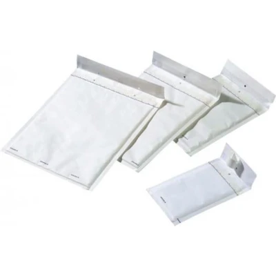 Afbeelding van Bong luchtkussenenveloppen formaat 230 x 340 mm met stripsluiting wit doos van 100 stuks