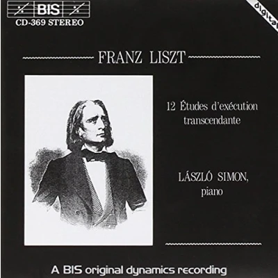 Afbeelding van Laszlo Simon 12 Études D Execution Transcendante (CD)