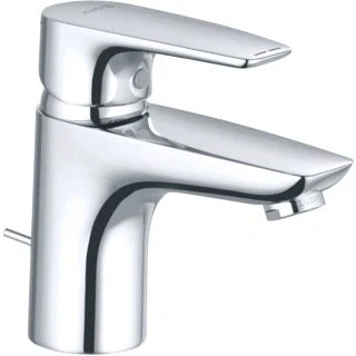 Afbeelding van Kludi pureensolid wastafelmengkraan met waste 75 chroom 343820575