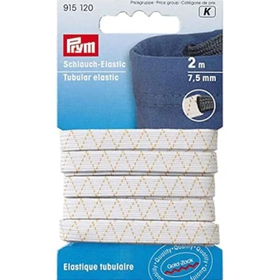 Afbeelding van Prym zig zag elastiek 2 meter 7,5mm