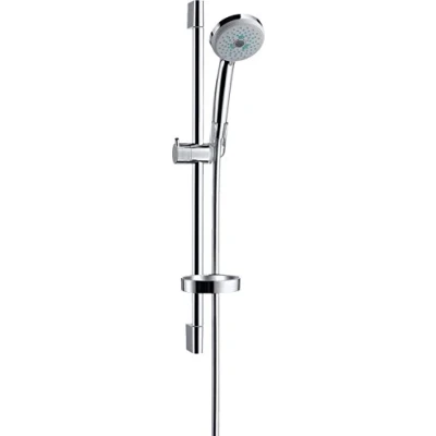 Afbeelding van Hansgrohe Croma 100 Multi Doucheset Met Unica C Glijstangset 65 Cm. Chroom
