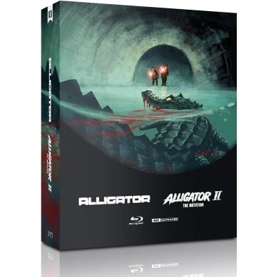 Afbeelding van Alligator + II: The Mutation Limited Edition 4K Ultra HD Blu ray Import zonder NL ondertiteling