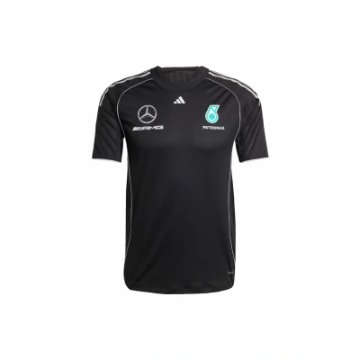 Afbeelding van adidas Heren MERCEDES AMG PETRONAS FORMULA ONE TEAM MECHANICS JERSEY MEN, black/REFLECTIVE SILVER, XS