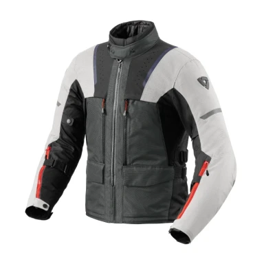 Afbeelding van Rev&#039;it Offtrack 2 H2O Textiel Jas zilver/antraciet