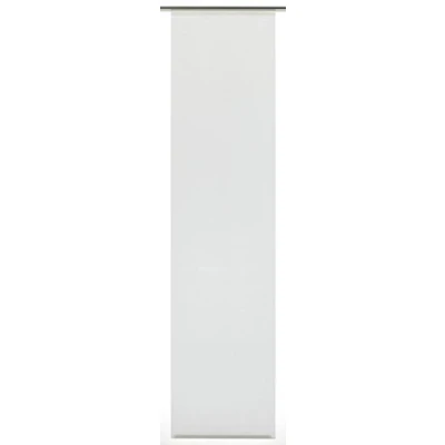 Afbeelding van Gardinia Paneelgordijn, stof, wasbaar, 123, bloemen, wit, 60 x 245 cm
